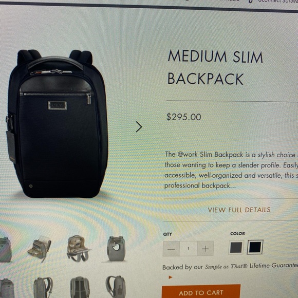 Briggs & Riley Medium Bookbag - Picture 2 of 4